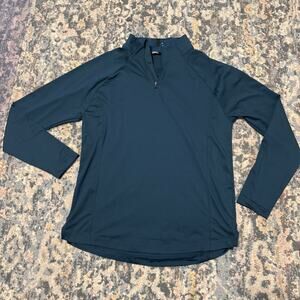 UNRL Golf 1/4 Zip Long Sleeve Top- Small- Flaw